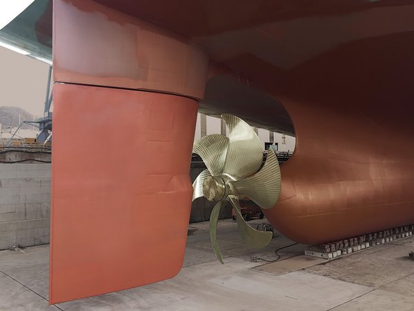 Becker twist rudder