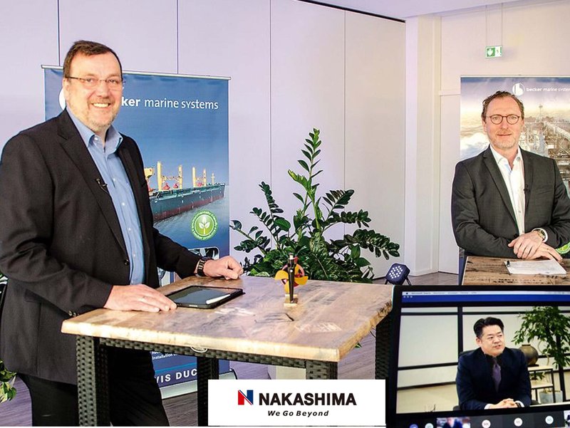 Dirk Lehmann and Henning Kuhlmann and Nakashima President 